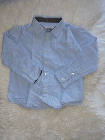 Chemise fines rayures