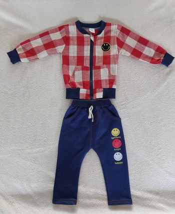 Ensemble Smiley 18 mois