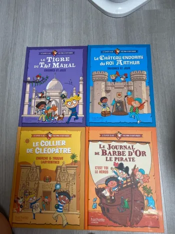 Lot de 4 livres