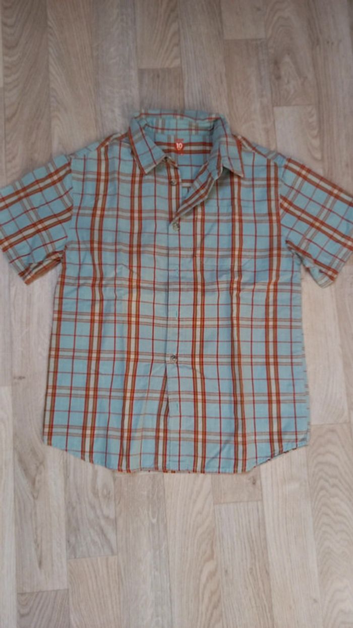 Chemisette à carreaux