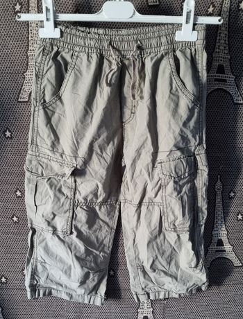 Pantacourt kaki multiples poches 10ans