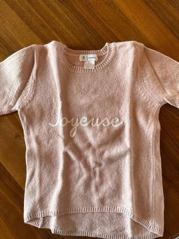 Pull fille 10 ans joyeuse 140 cm la redoute