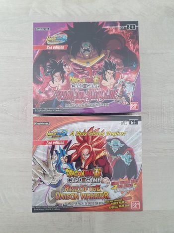 Lot de 2 display Dragon Ball Super B10 et B11 EN 