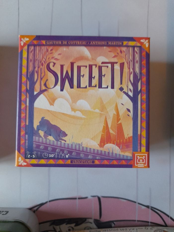 Lot de 6 jeux de société sweeet Kawaii gang de mémés timeline inventions saboteur cardline animaux - photo numéro 2