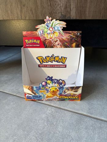 Display vide Etincelles Déferlantes EV08 EV8, écarlate et violet (pikachu, latias, latios, milobellu