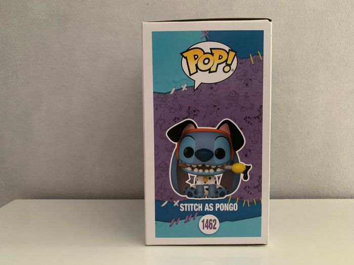 Funko pop Disney stitch in costume 1462 stitch as pongo - photo numéro 6