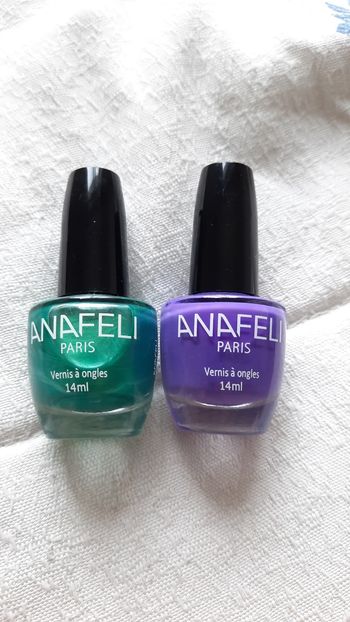 Lot vernis Anafeli