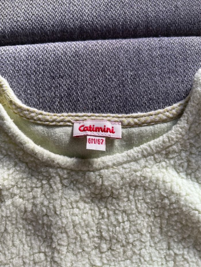 Pull sans manches Catimini 6/9mois - photo numéro 2