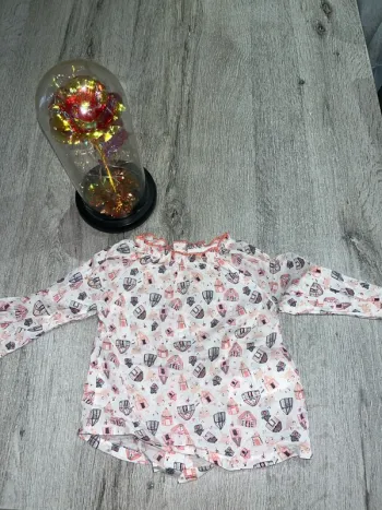 🌺 Jolie blouse à motifs pour enfant 🌺