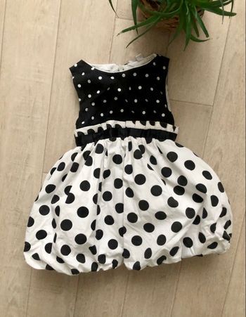 Robe blanche et noire 👗