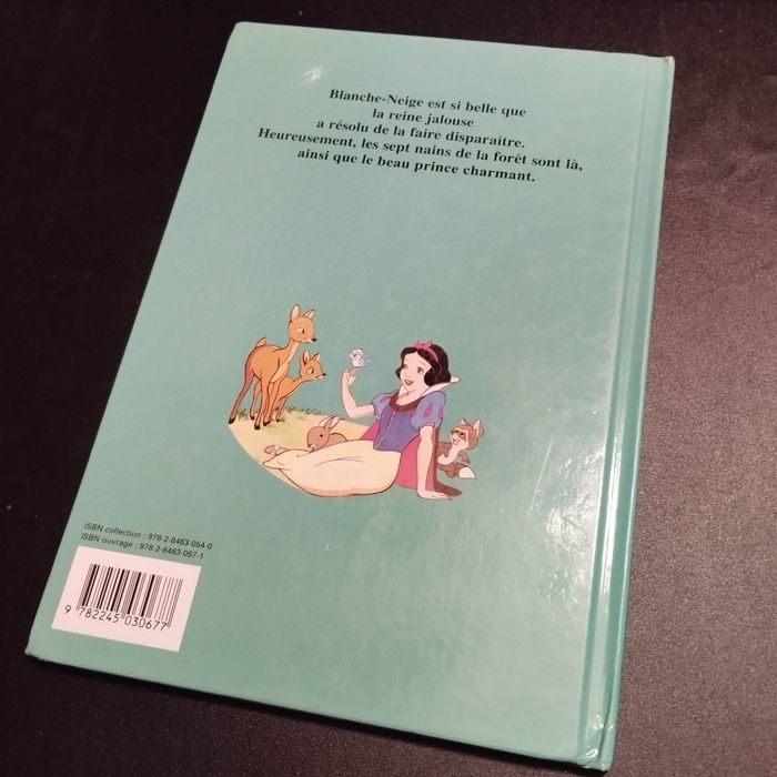 Livre enfant Disney Club du livre blanche neige et les 7 nains - photo numéro 4