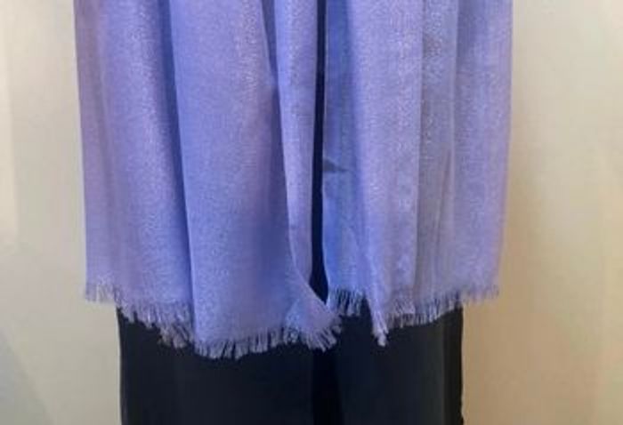 Foulard - Couleur Lilas - photo numéro 6