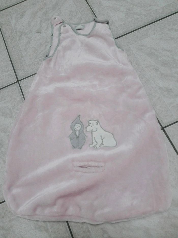 Turbulette gigoteuse rose polaire pour voiture