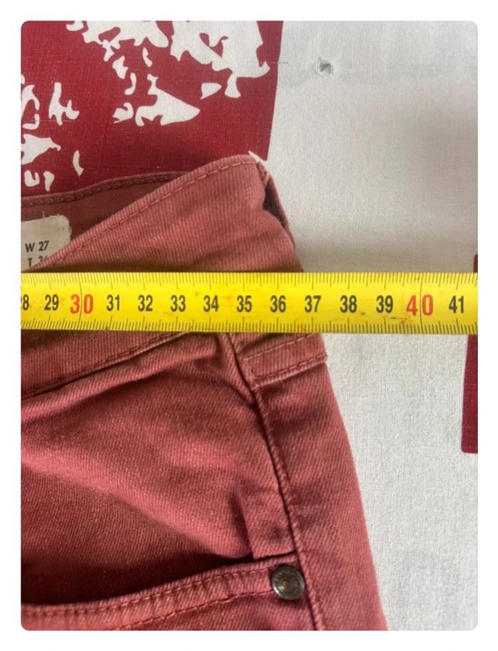 Short Jules taille 36 rouge bordeaux - photo numéro 10
