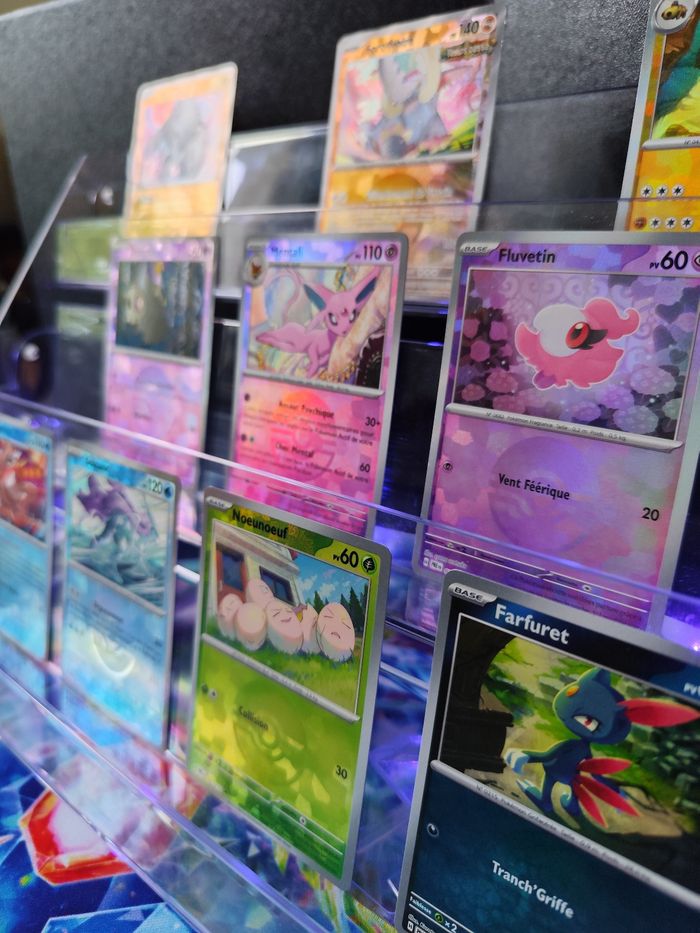 Lot 23 cartes Pokémon POKEBALL neuves 🇨🇵 série Évolution Prismatique - photo numéro 9