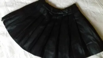 Jupe simili cuir plissée 3 ans Kiabi