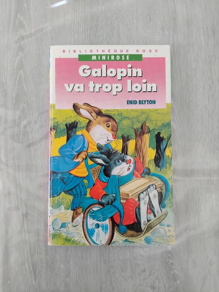 Livre Galopin va trop loin