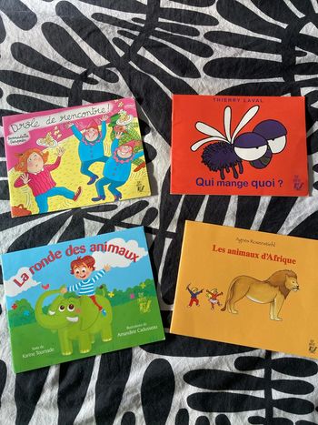 Lot 4 livres