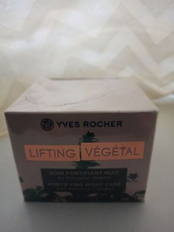 Crème soins fortifiant nuit