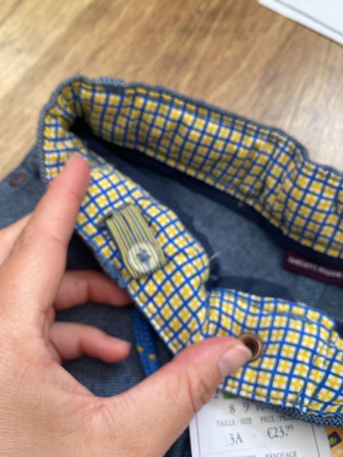 Short effet jean neuf 3 ans - photo numéro 4