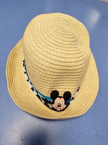 Chapeau de paille mickey disney taille 54