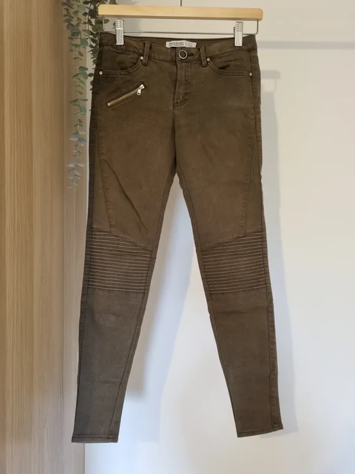 Pantalon kaki skinny ZARA 34