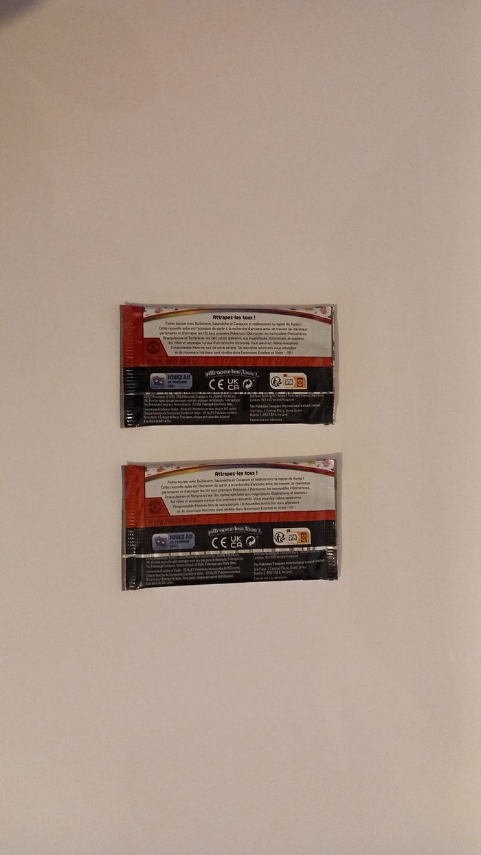 2 boosters Pokemon 151 - photo numéro 3