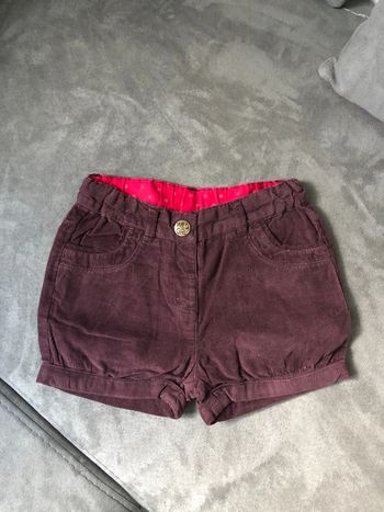 Short velours