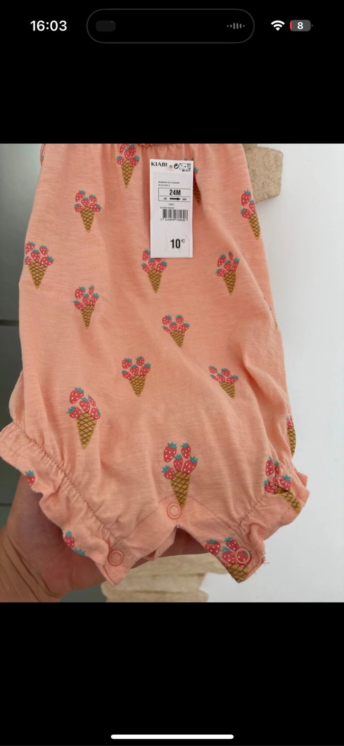 Barboteuse bébé fille 24 mois - photo numéro 2
