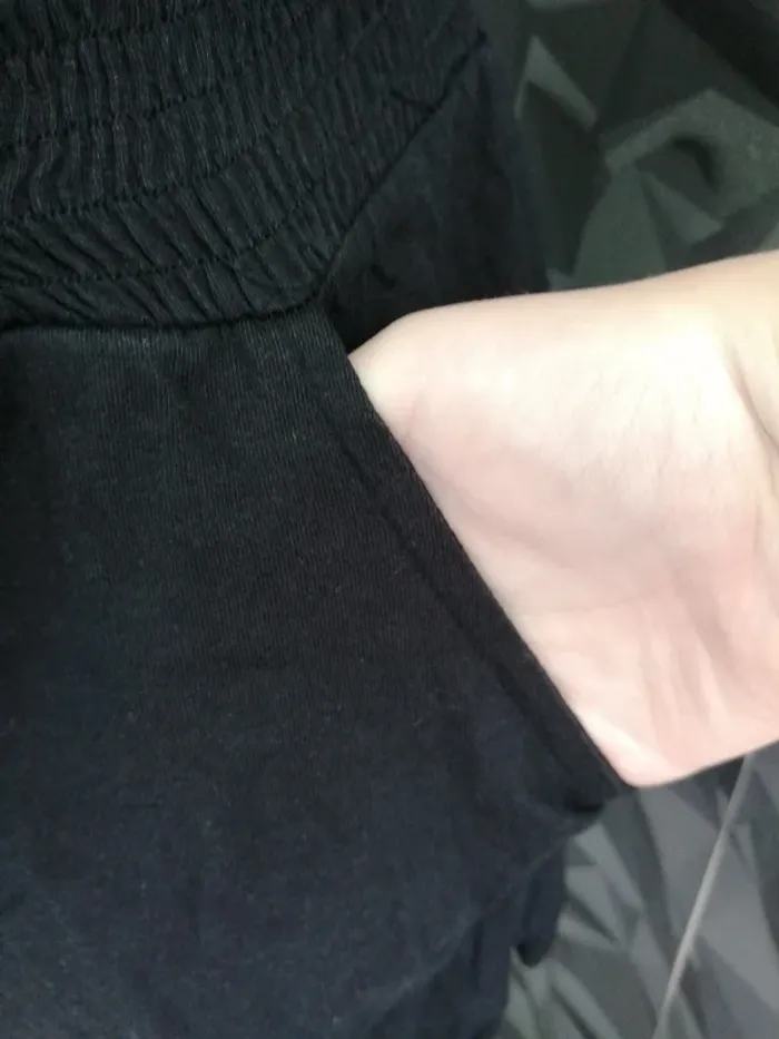 Combishort noir avec poches et liens à nouer à la kuque et à la taille / esmara / (40-42) - photo numéro 3