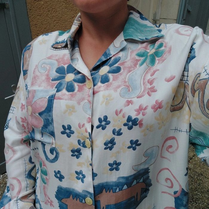 Chemise Vintage originale taille L/XL - photo numéro 3