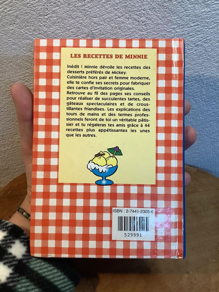 Livre les recettes de Minnie disney - photo numéro 3