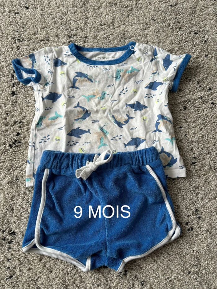 Ensemble garçon 9 mois