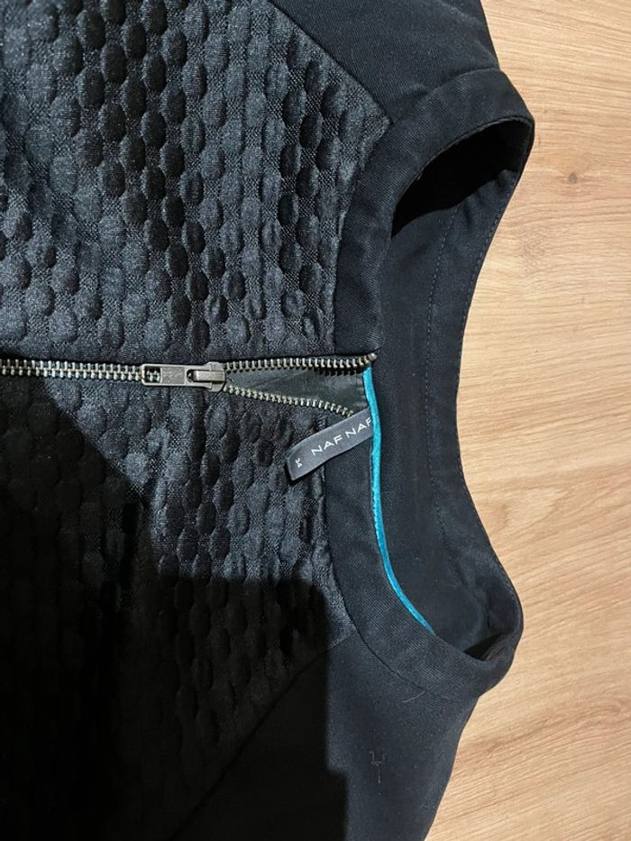 Veste noire naf naf taille 36 - photo numéro 6