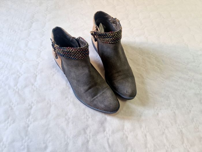 Bottines femme Lollipop  , couleur automnale , taille 36 - photo numéro 4