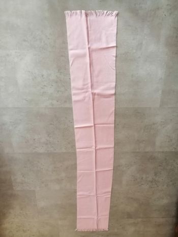 Echarpe rose claire