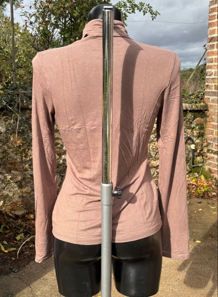 🤎 Col roulé taupe – Promod – Taille 36 - photo numéro 5