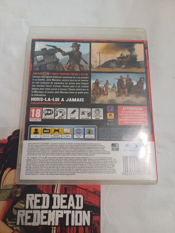 Red Dead Redemption Playstation 3 (PS3) - photo numéro 3