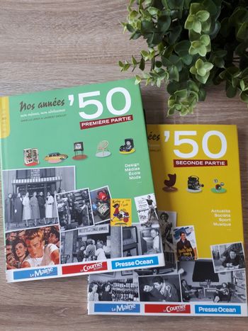 Nos années '50 - 2 livres