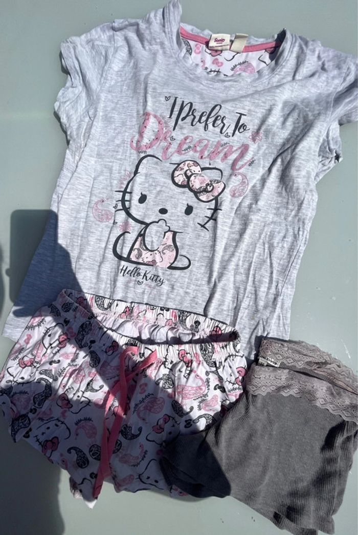 Ensemble pyjama hello kitty - photo numéro 2