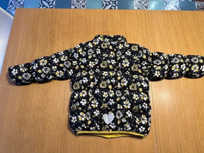 Doudoune fleur hiver - photo numéro 7