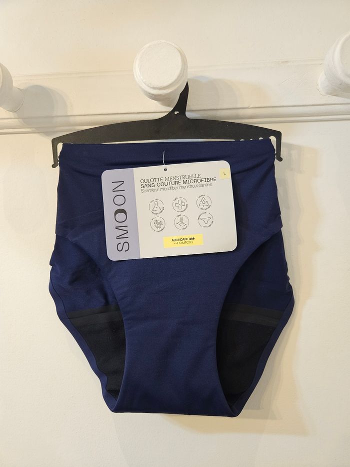 Culotte menstruelle microfibre Flux Abondant - Sans Couture