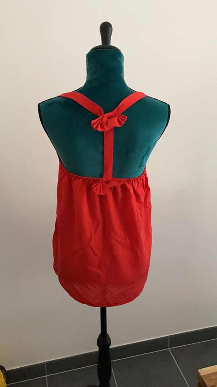 Top corail dos nu taille m - photo numéro 2