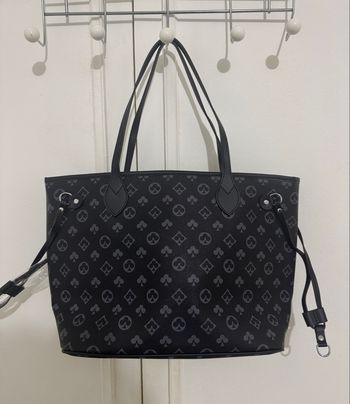 Neuf Sac cabas monogramme + pochette assortie