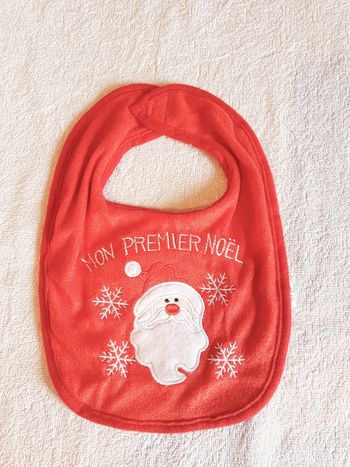 Bavoir mon premier Noël