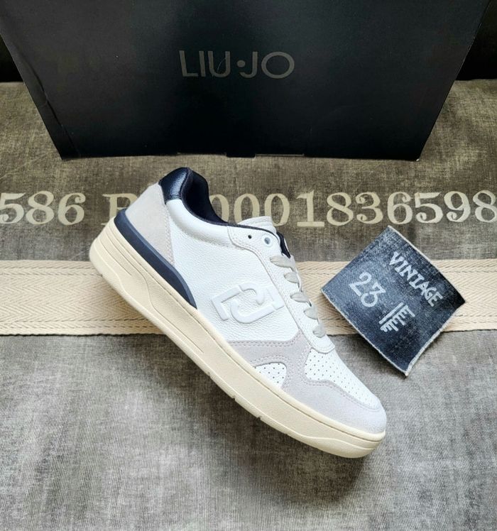 Liu Jo Walker 05 Sneakers White Black - Unisex - Size : 40  🌈🌈