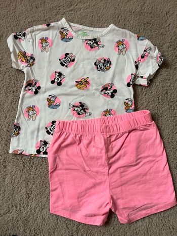 Pyjama Disney Minnie et Mickey 