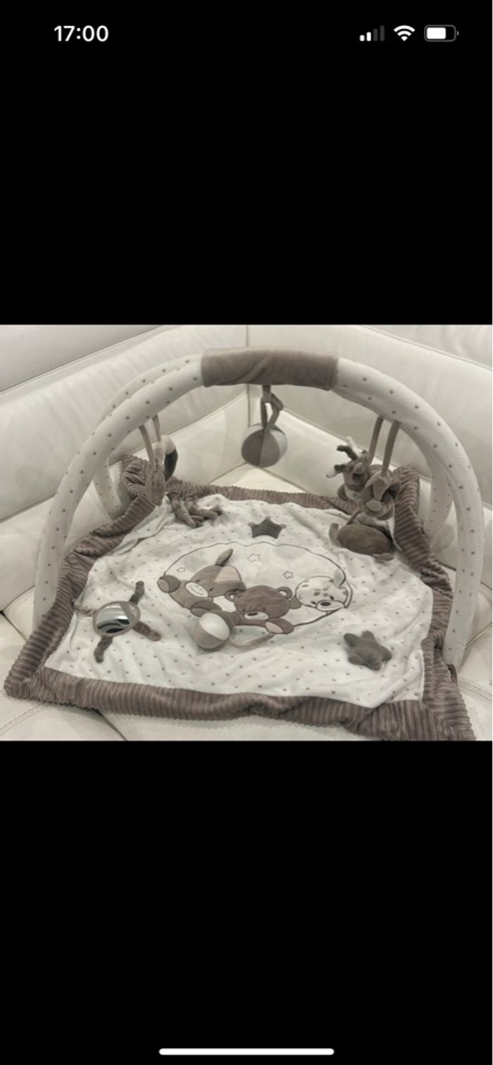 Tapis d’éveil nattou bébé Max Tom et noa