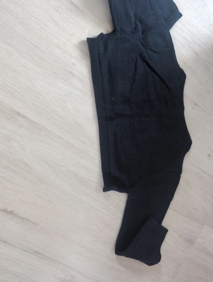 Gilet court bleu marine - photo numéro 4