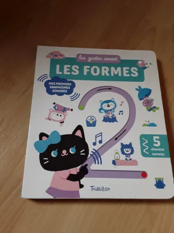 Livre sonore Graphismes et formes